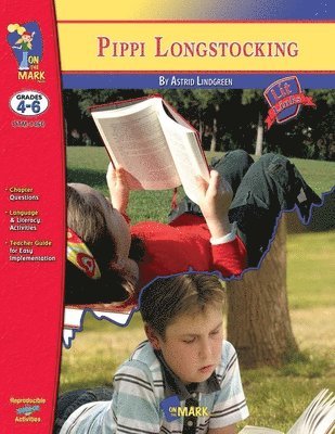 bokomslag Pippi Longstocking, by Astrid Lindgren Lit Link Grades 4-6