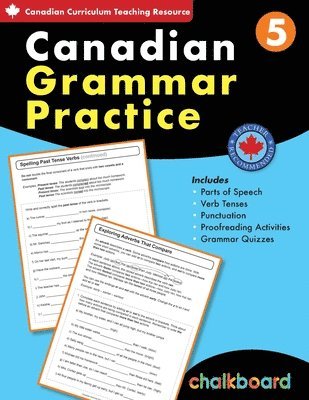 bokomslag Canadian Grammar Practice Grade 5