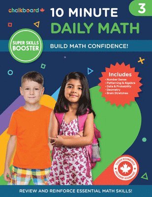 bokomslag Canadian 10 Minute Daily Math Grade 3