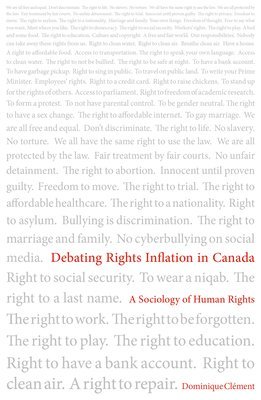 Debating Rights Inflation in Canada 1