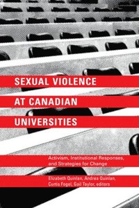 bokomslag Sexual Violence at Canadian Universities