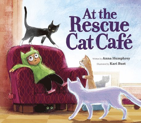 Anna Humphrey - At the Rescue Cat Café, Inbunden