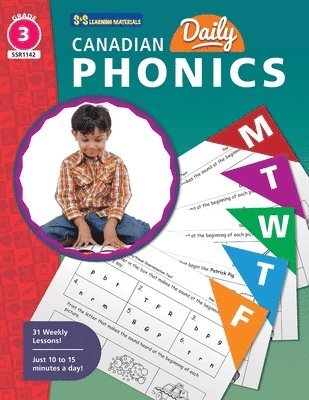 bokomslag Canadian Daily Phonics Grades 3