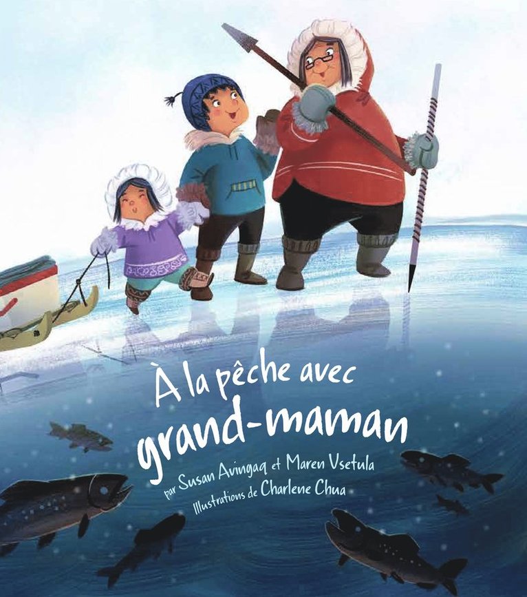 la peche avec grand-maman