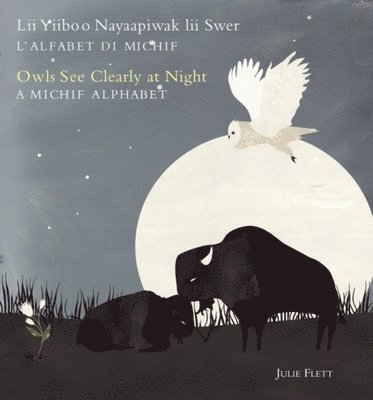 bokomslag Owls See Clearly at Night/LII Yiiboo Nayaapiwak LII Swer: A Michif Alphabet/l'Alfabet Di Michif