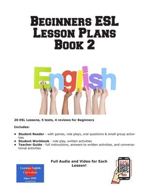 Learning English Curriculum - Beginners ESL Lesson Plans Book 2, Häftad