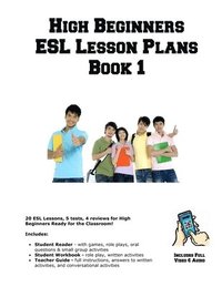 bokomslag High Beginners ESL Lesson Plans Book 1