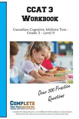 Complete Test Preparation Inc, Complete Test Preparation Inc. - CCAT 3 Workbook, Häftad