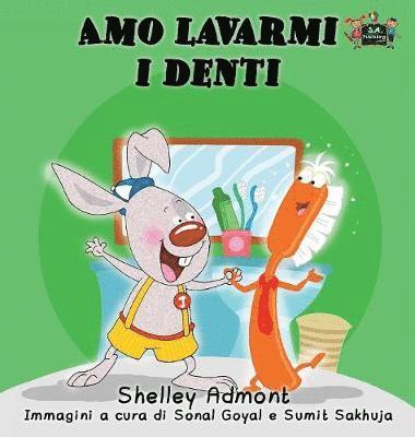 Shelley Admont, Kidkiddos Books, Shelley, Admont, KidKiddos, Books - Amo lavarmi i denti, Inbunden