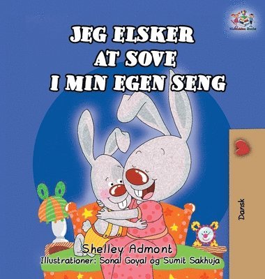 bokomslag I Love to Sleep in My Own Bed (Danish Children's Book)