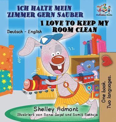 Shelley Admont, Kidkiddos Books, Shelley, Admont, KidKiddos, Books - Ich halte mein Zimmer gern sauber I Love to Keep My Room Clean, Inbunden