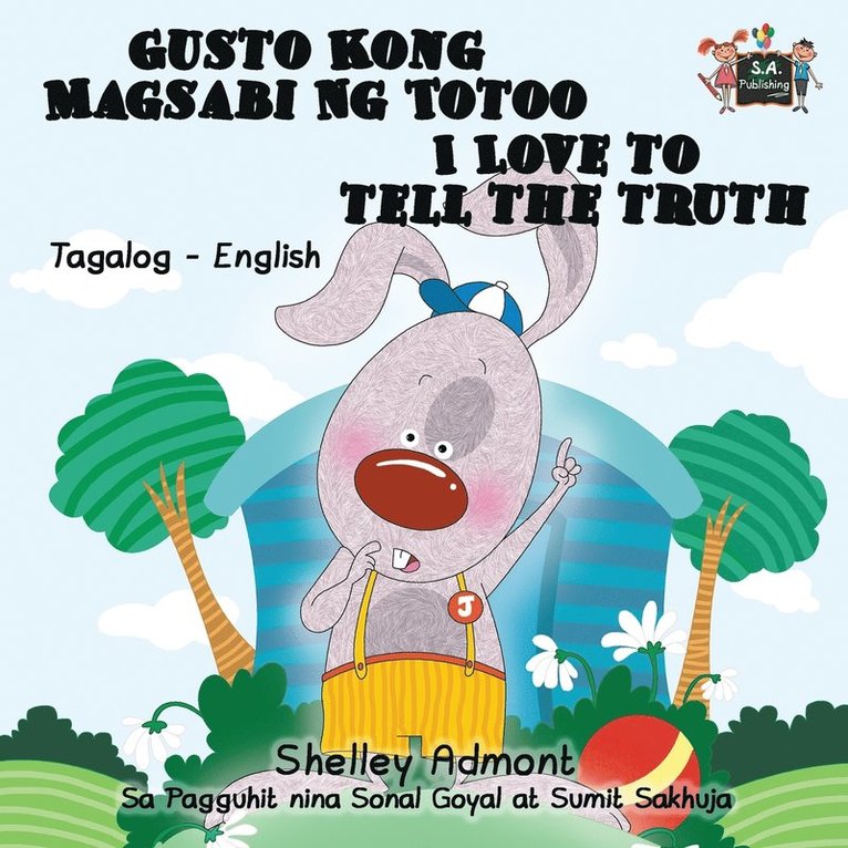 Shelley Admont, Kidkiddos Books, Shelley, Admont, KidKiddos, Books - Gusto Kong Magsabi Ng Totoo I Love to Tell the Truth, Häftad