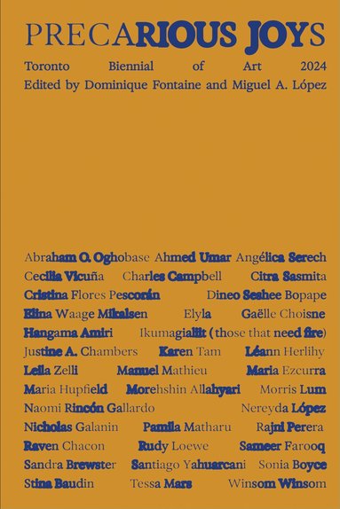 Dominique Fontaine, Miguel A. López - Precarious Joys, Häftad