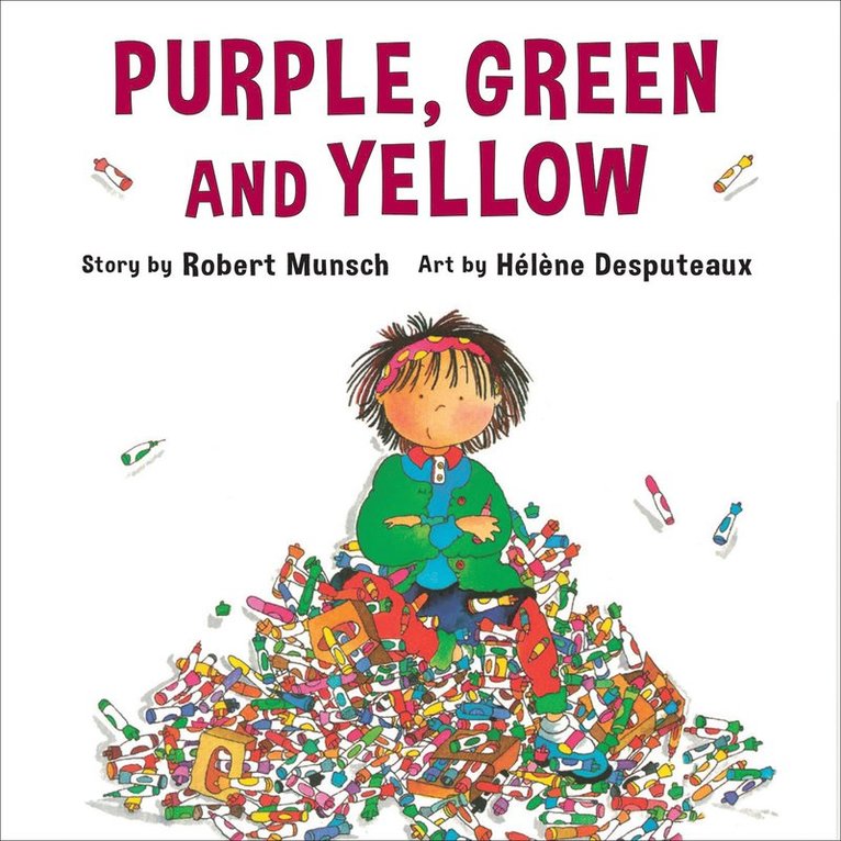 Robert Munsch - Purple, Green and Yellow, Häftad