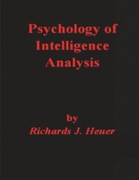 bokomslag Psychology of Intelligence Analysis