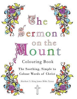 bokomslag The Sermon on the Mount Colouring Book