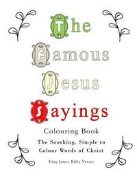 bokomslag Famous Jesus Sayings Colouring Book