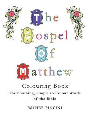 Esther Pincini - Gospel of Matthew Colouring Book, Häftad