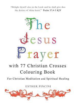 bokomslag Jesus Prayer with 77 Christian Crosses Colouring Book