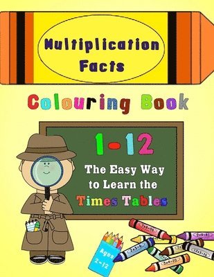bokomslag Multiplication Facts Colouring Book 1-12