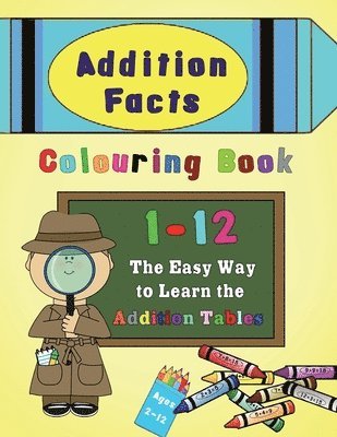 bokomslag Addition Facts Colouring Book 1-12