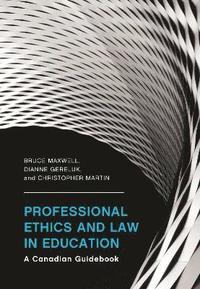 bokomslag Professional Ethics and Law in Education
