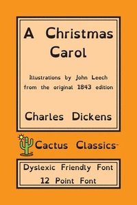 bokomslag A Christmas Carol (Cactus Classics Dyslexic Friendly Font)