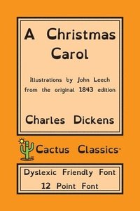 bokomslag Christmas Carol (Cactus Classics Dyslexic Friendly Font)