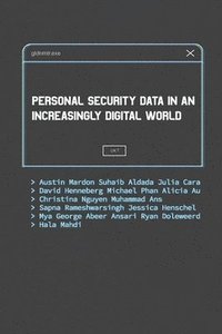 bokomslag Personal Security Data in an Increasingly Digital World
