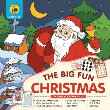 bokomslag The Big Fun Christmas Activity Book for Kids Ages 4-8