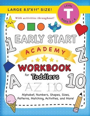 Lauren Dick - Early Start Academy Workbook for Toddlers, Häftad