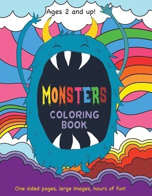 Monsters Coloring Book for Kids Ages 2 and Up! 1