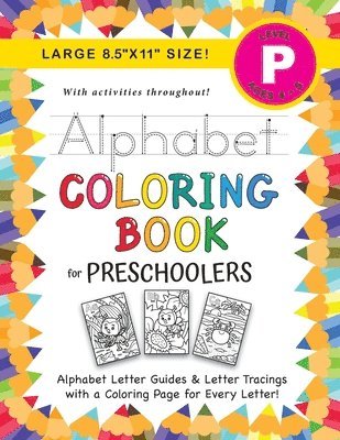 bokomslag Alphabet Coloring Book for Preschoolers