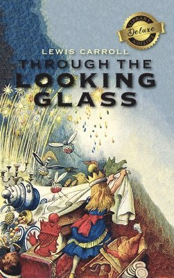 bokomslag Through the Looking-Glass (Deluxe Library Edition) (Illustrated)