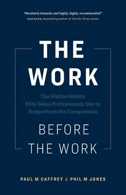 The Work Before the Work 1