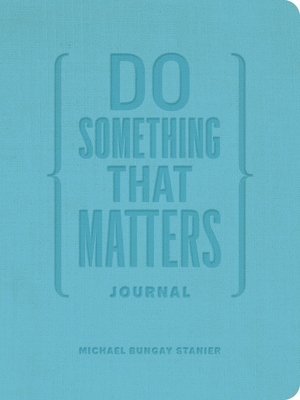 bokomslag Do Something That Matters Journal