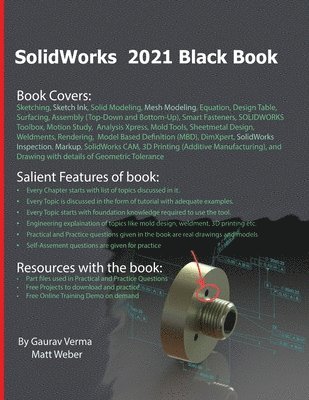 Gaurav Verma, Matt Weber - SolidWorks 2021 Black Book, Häftad