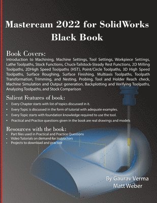 Mastercam 2022 for SolidWorks Black Book 1