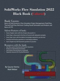 bokomslag SolidWorks Flow Simulation 2022 Black Book (Colored)