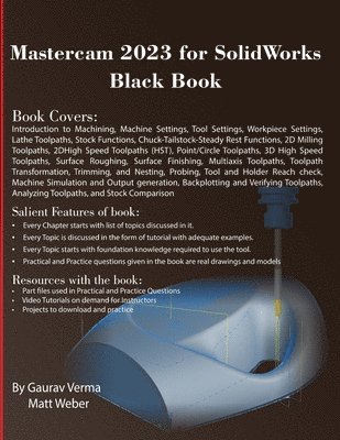 Mastercam 2023 for SolidWorks Black Book 1