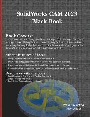 bokomslag SolidWorks CAM 2023 Black Book