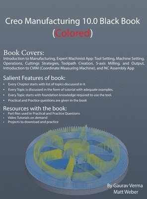 bokomslag Creo Manufacturing 10.0 Black Book
