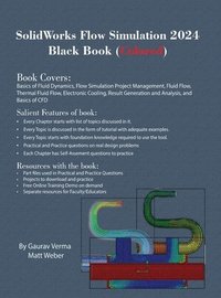 bokomslag SolidWorks Flow Simulation 2024 Black Book