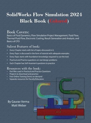 bokomslag SolidWorks Flow Simulation 2024 Black Book
