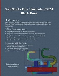 bokomslag SolidWorks Flow Simulation 2024 Black Book