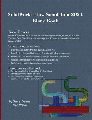bokomslag SolidWorks Flow Simulation 2024 Black Book