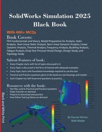 bokomslag SolidWorks Simulation 2025 Black Book