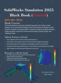 bokomslag SolidWorks Simulation 2025 Black Book