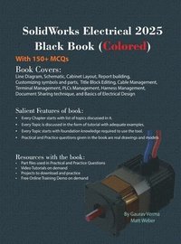 bokomslag SolidWorks Electrical 2025 Black Book