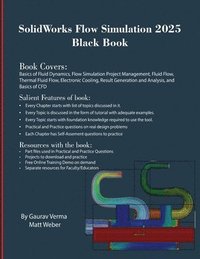 bokomslag SolidWorks Flow Simulation 2025 Black Book
